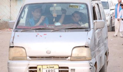 İç savaş ve insani krizin yaşandığı Yemen'in çocuk şoförleri