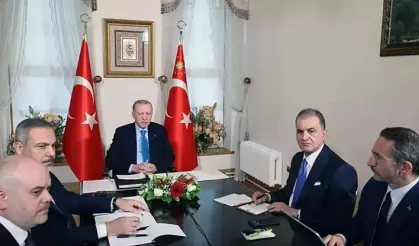 Cumhurbaşkanı Erdoğan, Çevrimiçi Liderler Toplantısı'na katıldı