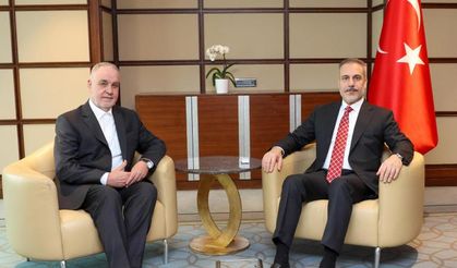 Bakan Fidan, Bosna Hersek İslam Birliği Başkanı Kavazovic'i kabul etti