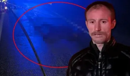 Kamyonetle üstünden geçti, kendini ihbar etti!
