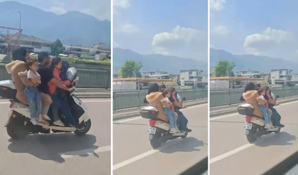 Beş kişilik ailenin tehlikeli yolculuğu