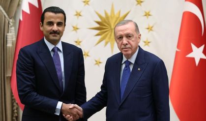 Cumhurbaşkanı Erdoğan, Katar Emiri Al Sani ile görüştü