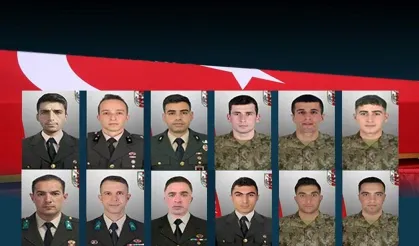 Türkiye 12 şehidimize ağlıyor! Yarım kalan öyküler
