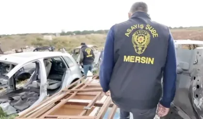 Mersin'de 'change araç' operasyonu: 14 tutuklama