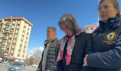 Konya'da eşini öldüren kadına 15 yıl hapis cezası
