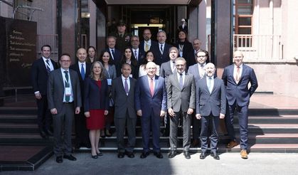 Yaşar Güler, ABD-Türkiye İş Konseyi'ni kabul etti