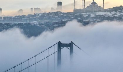 İstanbul'da sis etkili oluyor