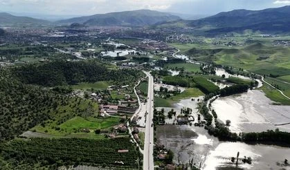 Tokat'ta taşkın nedeniyle tarım arazileri sular altında kaldı