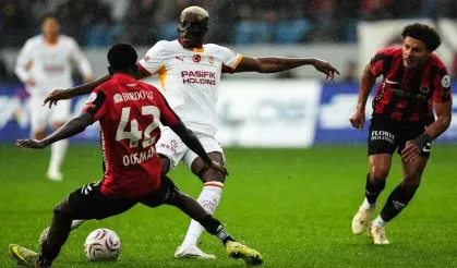 Galatasaray, Gençlerbirliği’ni tek golle geçti