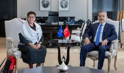 Bakan Fidan’dan AKPM Başkanı Bayr ile Ankara’da görüşme