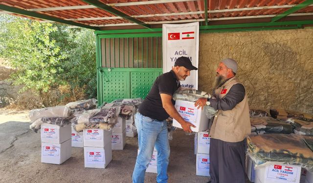 Sadakataşı Lübnan’a acil yardım ulaştırdı