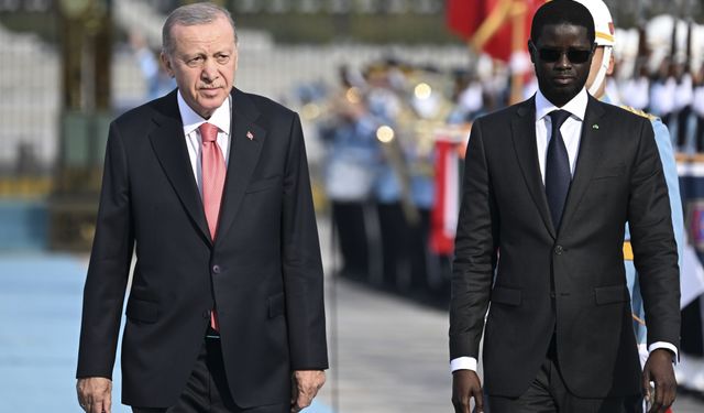 Cumhurbaşkanı Erdoğan, Senegalli mevkidaşı ile bir araya geldi