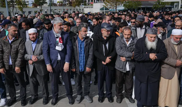 İstanbul'da Hamas lideri Sinvar için gıyabi cenaze namazı