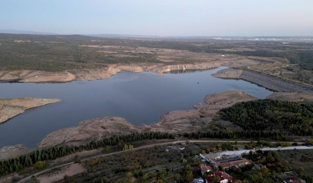 Kırklareli Barajı'nın doluluk oranı yüzde 30'a düştü