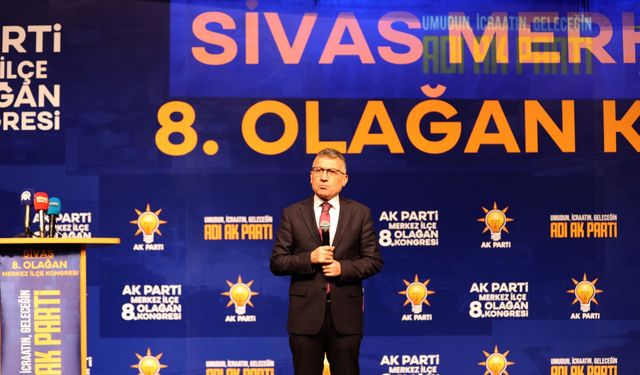 AK Parti TBMM Grup Başkanı Güler, Sivas'ta konuştu: