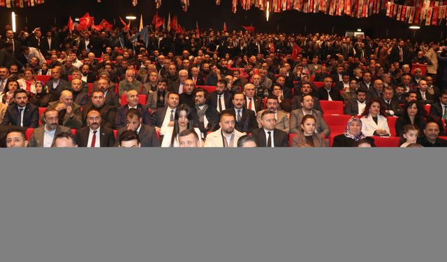 Kayseri'de "Bir ve Birlikte Hilal'e Doğru Türkiye" toplantısı düzenlendi