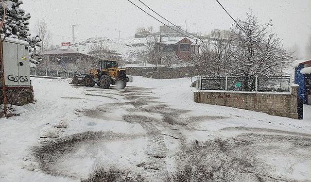 Bingöl'de 67 köy yolu ulaşıma kapandı; kent merkezi ve 5 ilçede eğitime kar engeli