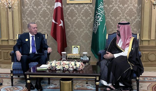 Cumhurbaşkanı Erdoğan, Muhammed bin Selman ile görüştü