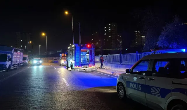 Kayseri’de korkutan baraka yangını