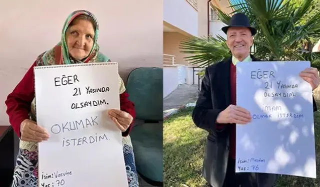 Huzurevi sakinleri yürek sızlattı! Eğer 21 yaşında olsaydım...