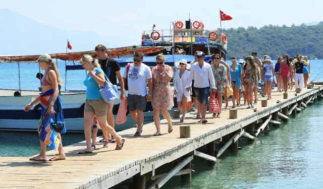 Muğla, 10 ayda turist sayısında rekor kırdı