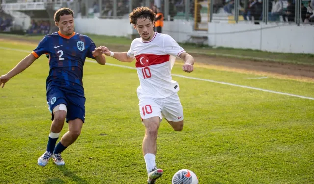 18 Yaş Altı Milli Futbol Takımı, Hollanda ile berabere kaldı