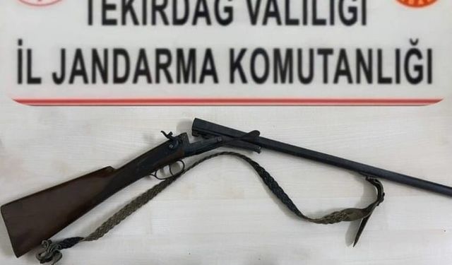 Tekirdağ’da uyuşturucu, silah ve içki operasyonu