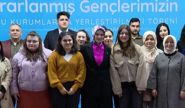 Devlet korumasından yararlanan 718 kişi kamu kurumlarına yerleştirildi