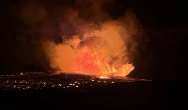 ABD’nin Hawaii adasındaki Kilauea Yanardağı’nda patlama meydana geldi