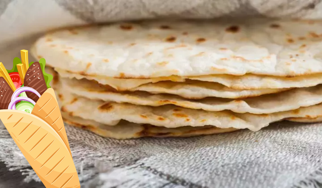 4 malzeme yetiyor! 5 dakikada şipşak sağlıklı lavaş tarifi