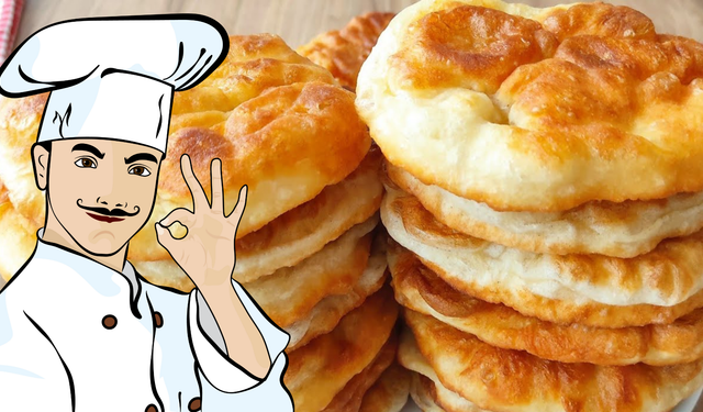 5 dakikada yemeye hazır! Çay saatleri için kolay pişi tarifi...