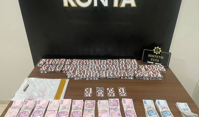 Konya'da uyuşturucu operasyonlarında 28 şüpheli tutuklandı