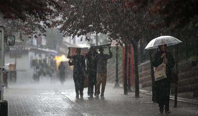 Meteoroloji'den 33 kente peş peşe 'sarı' kodlu uyarı!