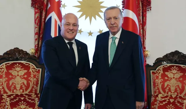 Cumhurbaşkanı Erdoğan, Yeni Zelanda Başbakanı Luxon ile görüştü