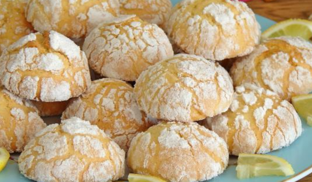 Tatlı krizlerine ferah bir dokunuş! Limonlu kurabiye tarifi…