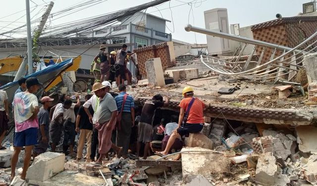 Myanmar'daki depremlerde can kaybı 3 bin 354'e yükseldi
