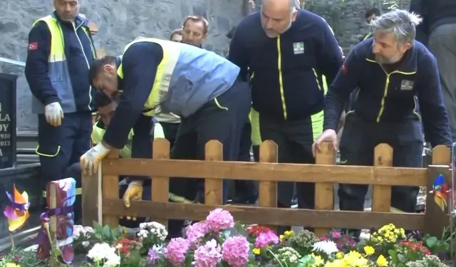 İtalyan şefin oğlu Mattia Ahmet Minguzzi'nin mezarı onarıldı