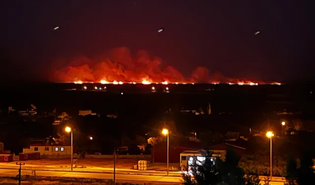 Göksu Deltası’ndaki sazlık yangını söndürüldü