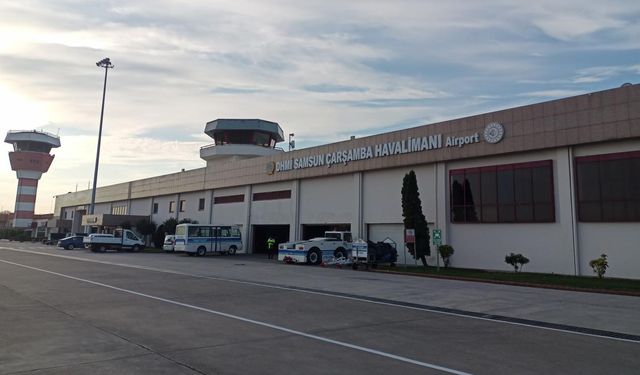 Çarşamba Havalimanı 3 ayda 323 bin yolcuya hizmet verdi