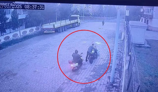 Polis 112 saat kamera görüntüsünü inceledi: İki hırsız yakalandı