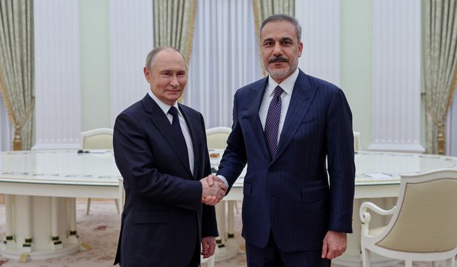 Moskova’da kritik zirve: Putin, Dışişleri Bakanı Hakan Fidan’ı kabul etti