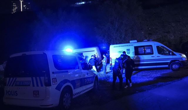 Ankara'da bıçaklanan kişi dere yatağında ölü bulundu