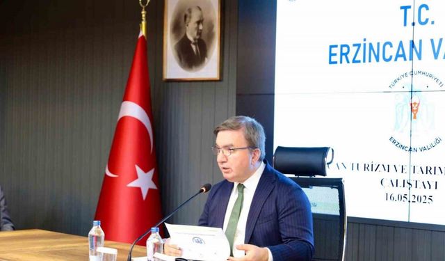 Erzincan’da Turizm ve Tarım Master Planı Çalıştayı düzenlendi