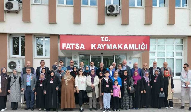 Ordu’da şehit yakını ve gaziler için anlamı gezi