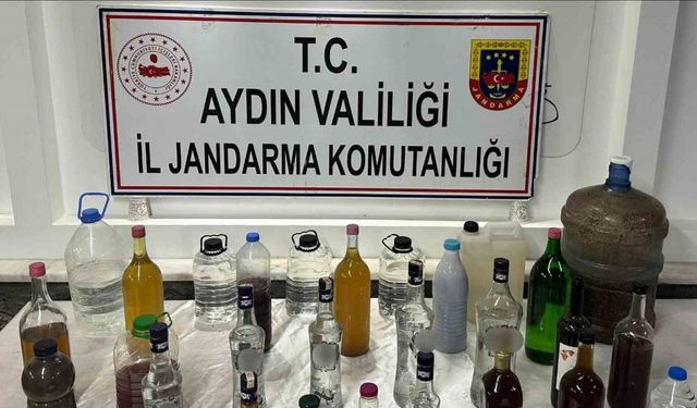 Sahta alkol üretip piyasa süren şüpheli yakalandı