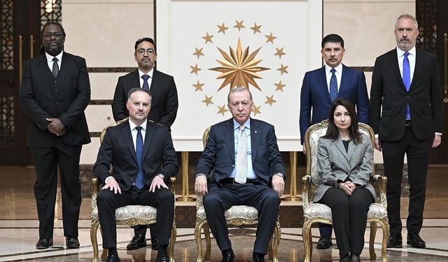 Cumhurbaşkanı Erdoğan, 5 ülkenin büyükelçisini kabul etti