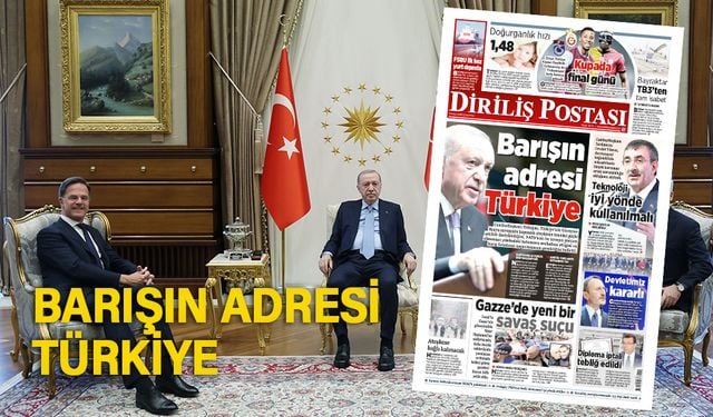 Barışın adresi Türkiye