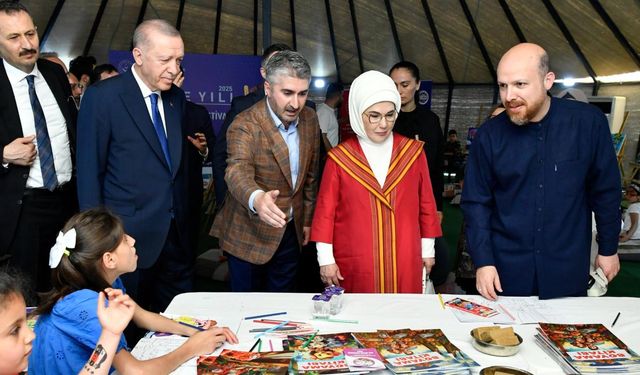 Emine Erdoğan, 7. Etnospor Kültür Festivali'ni ziyaret etti