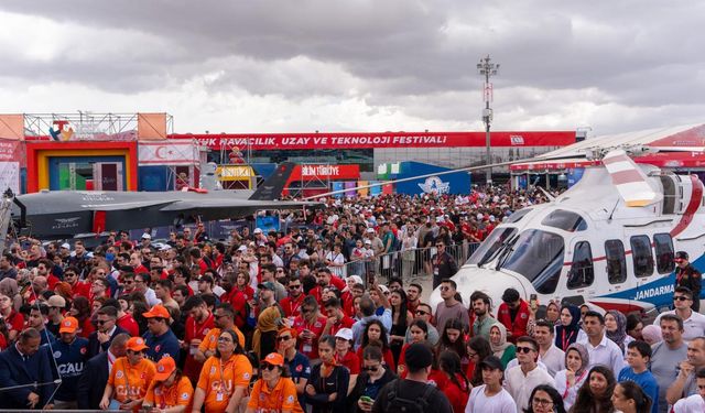 TEKNOFEST KKTC'yi ilk gününde 62 bin kişi ziyaret etti