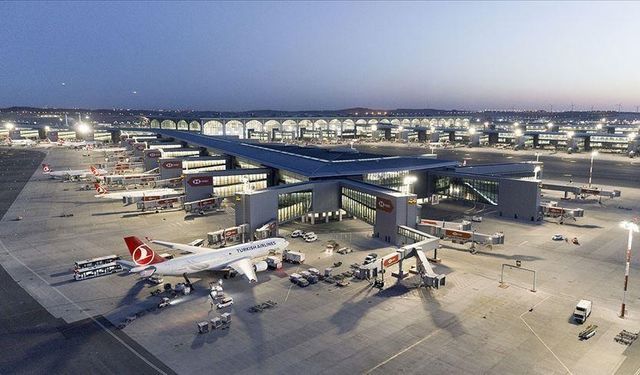 İstanbul Havalimanı nisandaki uçuş sayısıyla Avrupa'nın zirvesinde